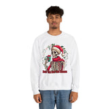 Have The day you Deserve Christmas edition Dead Inside Unisex Heavy Blend Crewneck Sweatshirt!