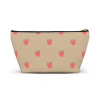 Strawberry Cream Accessory Pouch, Check Out My Matching Weekender Bag! Free Shipping!!!