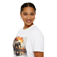 Elephant Golden Hour Unisex Graphic Tees! Summer Vibes! All New Heather Colors!!! Free Shipping!!!