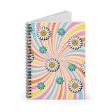 Boho Pastel Smiley Face Daisy Journal! Free Shipping! Great for Gifting!