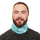 Blue Waves Lightweight Neck Gaiter! 4 Sizes Available! Free Shipping! UPF +50! Great For All Outdoor Sports!