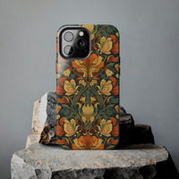 Fall Butterfly Florals Tough Phone Cases! Fall Vibes!