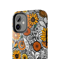 Retro Autumn Daisey's Fall Vibes Tough Phone Cases!