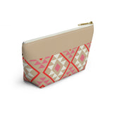 Wifey Pink Aztec Printed Travel Accessory Pouch, Check Out My Matching Weekender Bag! Free Shipping!!!