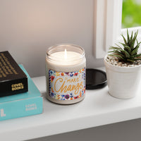 Make Change Retro Floral Stripes Scented Soy Candle, 9oz! Free Shipping! 9 Scents! 60 Hour Burn Time!!!