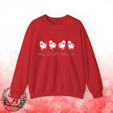 Valentines Day He Left The 99... Pink Sheep Edition Unisex Sweatshirt! Retro! Free Shipping!!!