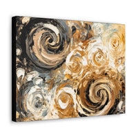 Western Inspired Abstract Oil Painting Canvas Gallery Wraps!