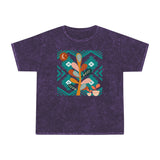 Aztec Boho Plant a Tree Distressed Unisex Mineral Wash T-Shirt! New Colors! Free Shipping!!!