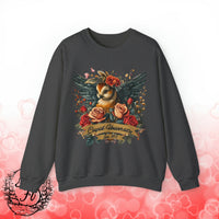 Valentines Day Cupid University Owl 1971 Unisex Sweatshirt! Retro! Plus Sizes Available!