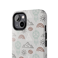 Teepees and Dreamcatcher Western Tough Phone Cases!