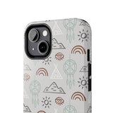 Teepees and Dreamcatcher Western Tough Phone Cases!