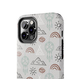 Teepees and Dreamcatcher Western Tough Phone Cases!