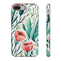 Pink Floral Tulips Phone Cases! New!!! Over 90 Phone Sizes To Choose From! Free Shipping!!!