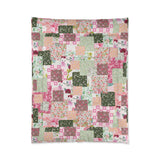 Riley, Girly Boho Pink Patchwork Quilt Comforter! Super Soft! Free Shipping!! Mix and Match for That Boho Vibe!