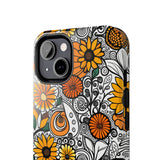 Retro Autumn Daisey's Fall Vibes Tough Phone Cases!