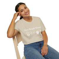 I'm a Simple Women Unisex Graphic Tees! Summer Vibes! All New Heather Colors!!! Free Shipping!!!