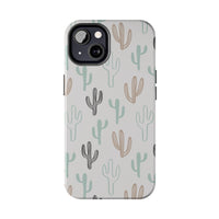 Pastel Colored Cactus Western Tough Phone Cases!