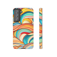 Rainbow Beach Waves Phone Cases! New!!! Over 90 Phone Sizes To Choose From! Free Shipping!!!