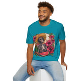 Watermelon Skeleton Unisex Graphic Tees! Summer Vibes! All New Heather Colors!!! Free Shipping!!!