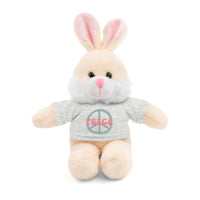 Peace Symbol Stuffed Animals! 6 Different Animals to Choose From! Free Shipping!