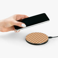 Sand Brown Daisy Wireless Phone Charger! Free Shipping!!!