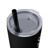 Custom Name Personalized Tumblers Skinny Tumbler with Straw, 20oz! Cursive Writing Option!