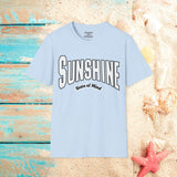 Sunshine State of Mind Unisex Graphic Tees! Summer Vibes! All New Heather Colors!!! Free Shipping!!!