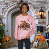 Mama Jacko lantern Unisex Color Blast Crewneck Sweatshirt! All New Comfort Colors!!! Halloween! Free Shipping!