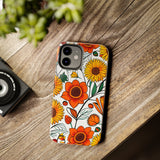 Sunflower Daisy Medley Fall Vibes Tough Phone Cases!