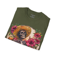 Watermelon Skeleton Unisex Graphic Tees! Summer Vibes! All New Heather Colors!!! Free Shipping!!!