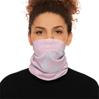 Mineral Wash Pink Lightweight Neck Gaiter! 4 Sizes Available! Free Shipping! UPF +50! Great For All Outdoor Sports!