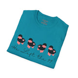 Valentines Day Pink Sheep He Left The 99 Unisex Graphic Tee! All New Heather Colors!!! Free Shipping!!!