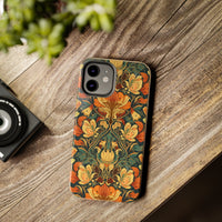 Fall Butterfly Florals Tough Phone Cases! Fall Vibes!