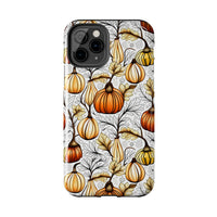 Pumpkin Lanterns Fall Vibes Tough Phone Cases!