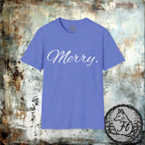 Merry Period Christmas Unisex Graphic Tees! Winter Vibes! All New Heather Colors!!!