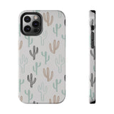 Pastel Colored Cactus Western Tough Phone Cases!