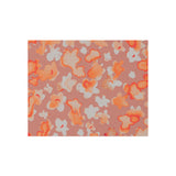 Boho Coral Floral Outdoor Rug! Chenille Fabric! Free Shipping!