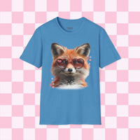 Retro Fox Sunglasses Valentines Day T-Shirt! Valentines Day! Spring Vibes! Graphic Tees!