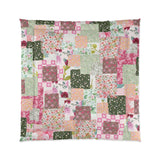 Riley, Girly Boho Pink Patchwork Quilt Comforter! Super Soft! Free Shipping!! Mix and Match for That Boho Vibe!