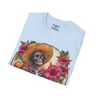 Watermelon Skeleton Unisex Graphic Tees! Summer Vibes! All New Heather Colors!!! Free Shipping!!!