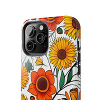 Sunflower Daisy Medley Fall Vibes Tough Phone Cases!