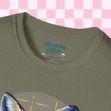 Retro Fox Graphic Tee! Ultra Soft! Free Shipping! Summer Vibes!