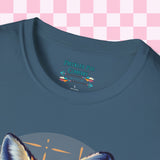 Retro Fox Graphic Tee! Ultra Soft! Free Shipping! Summer Vibes!