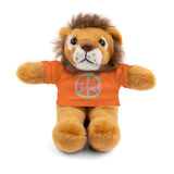 Peace Symbol Stuffed Animals! 6 Different Animals to Choose From! Free Shipping!