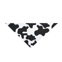 Black and White Cow Print Pet Bandana! Foxy Pets! Free Shipping!!!