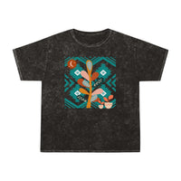 Aztec Boho Plant a Tree Distressed Unisex Mineral Wash T-Shirt! New Colors! Free Shipping!!!