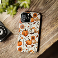 Vining Pumpkins Fall Vibes Tough Phone Cases!