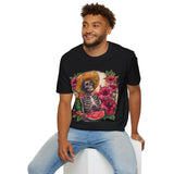 Watermelon Skeleton Unisex Graphic Tees! Summer Vibes! All New Heather Colors!!! Free Shipping!!!