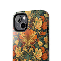 Fall Butterfly Florals Tough Phone Cases! Fall Vibes!