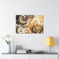 Western Inspired Abstract Oil Painting Canvas Gallery Wraps!